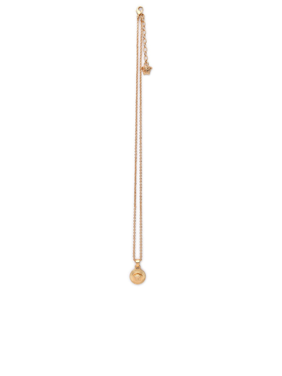 Versace Gold Medusa Necklace In 3j000  Gold