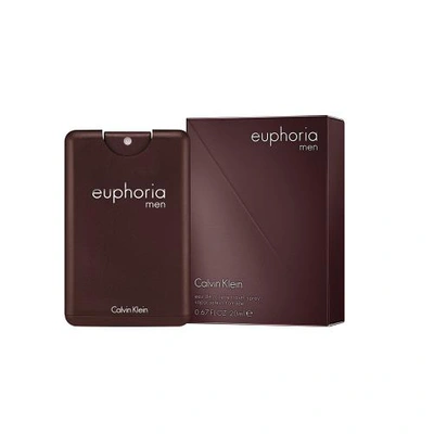 Calvin Klein Euphoria For Men /  Edt Spray 0.67 oz (m) In Black