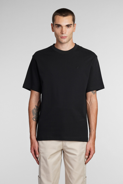 Axel Arigato Signature Cotton Crew-neck T-shirt In Black