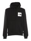 The North Face Logoed Hoodie In Black