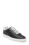 Official Program Clean Cupsole Camo Sneaker In Black/ Gold