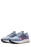 Nike Gray Pegasus Turbo Next Nature Sneakers In Ashen Slate/pink Spe