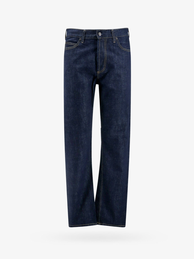 Carhartt Blue Cotton Denim Jeans
