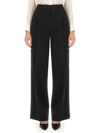 Michael Michael Kors Wide Leg Pants In Black