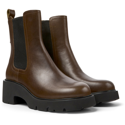 Camper Ankle Boots For Women In Brown