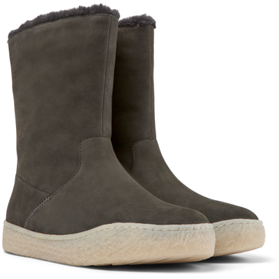 Camper Boots For Women In Grey