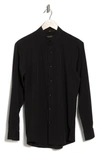 SUSLO COUTURE PERFORMANCE SOLID BUTTON-DOWN SHIRT