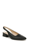 Naturalizer Lesley Slingback Pump In Black Synthetic