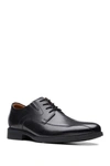 Clarks Whiddon Pace Oxford In Black Leather