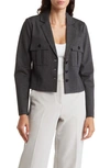 BY DESIGN BY DESIGN KIM CROP UTILITY BLAZER