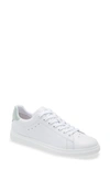 Tory Burch Howell Court Sneaker In Mint Chip/ Titanium White