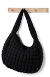 Fp Movement Quilted Carryall Bag In Black