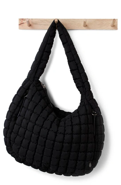Fp Movement Quilted Carryall Bag In Black