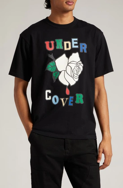 Undercover Printed T-shirt In Black