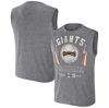 DARIUS RUCKER COLLECTION BY FANATICS DARIUS RUCKER COLLECTION BY FANATICS CHARCOAL SAN FRANCISCO GIANTS RELAXED-FIT MUSCLE TANK TOP