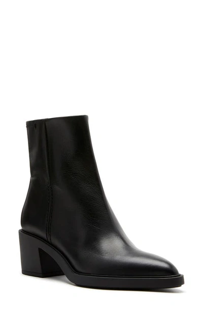 La Canadienne Pacheco Waterproof Bootie In Black Leather