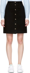 APC Black Therese Miniskirt