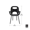 Umbra Oh Chair, Comfortable Seating Indoors And Outdoors