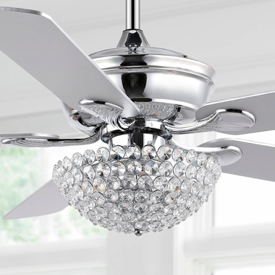 Jonathan Y Cammy 52" 3-light Traditional Transitional Iron Led Ceiling Fan