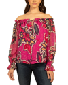 TRINA TURK INDORE SILK-BLEND TOP