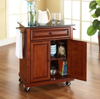 Crosley Furniture Compact Granite Top Kitchen Cart