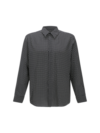 Saint Laurent Shirts In Noir Craie