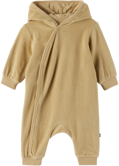 Molo Beige Babygrow For Baby Kids In 8788 Ridge