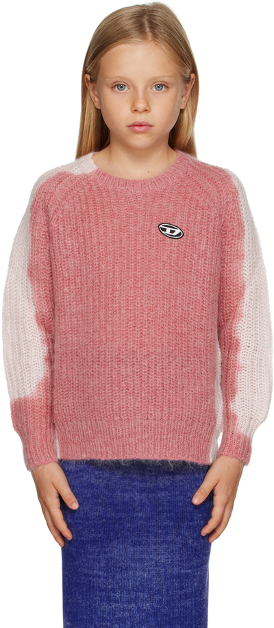 Diesel Kids Pink Kosimo Jumper In K390