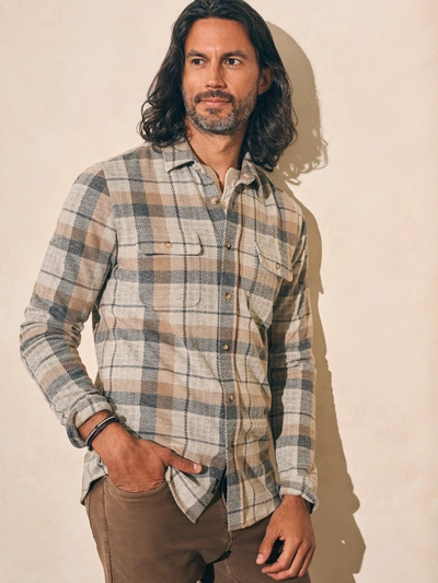 Faherty Legend&trade; Sweater Shirt In Western Outpost Plaid
