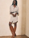 Faherty Legend&trade; Sweater Dress In Open Tundra Windowpane