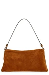 Staud Vivi Shoulder Bag In Tan