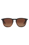 DIFF MAXWELL 51MM GRADIENT POLARIZED ROUND SUNGLASSES