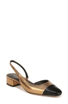 VERONICA BEARD CECILE HALF D'ORSAY SLINGBACK PUMP