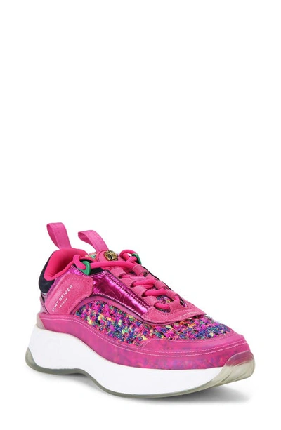 Kurt Geiger Kensington Sneaker In Open Pink