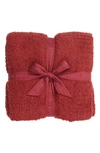 Barefoot Dreams Cozy Chic Throw In Cranberry