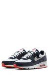 Nike Air Max 90 Sneaker In Obsidian/ Pure Platinum/ White