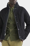Rag & Bone Heywood Virgin Wool Blend Liner Jacket In Black