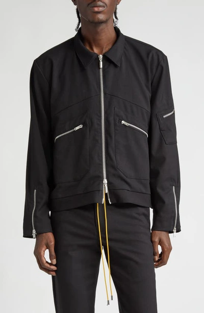 Rhude Sambac Suiting Jacket In Black