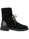 GIUSEPPE ZANOTTI Fortune boots,RUBBER100%