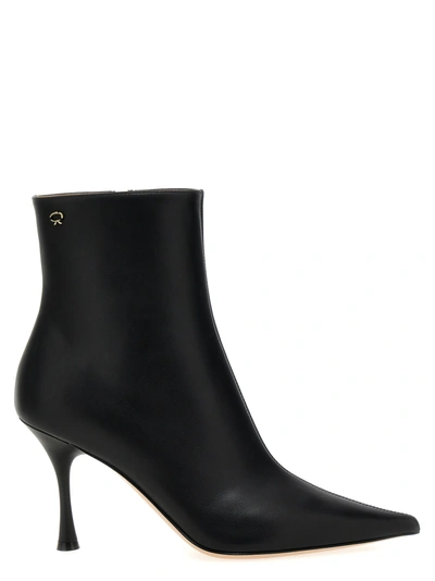 Gianvito Rossi Leather Ankle Boots Boots, Ankle Boots Black