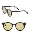 GENTLE MONSTER Noir Cat 50MM Round Sunglasses