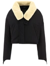 Amiri Long Sleeve Bomber Jacket In Black