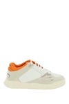 Heron Preston Sneakers In White Suede And Leather In White