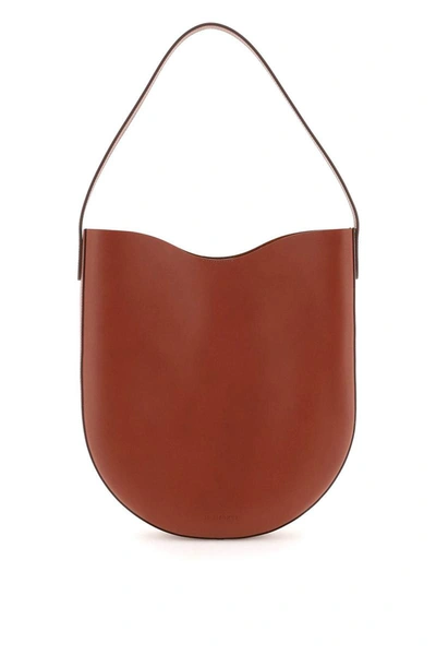 Il Bisonte Shoulder Hobo Bag In Brown