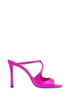 Jimmy Choo Womens Stiletto Satin Pumps In Purple