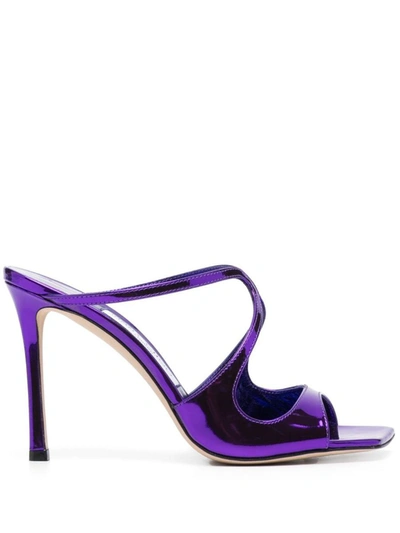 Jimmy Choo Sandals In Purple