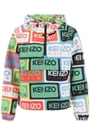 Kenzo Synthetic Fibers Jacket In Multicolor