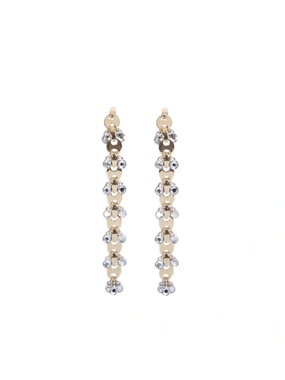 Paco Rabanne Nano Eight Earrings Crystals In Not Applicable