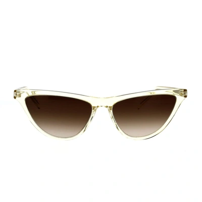 Saint Laurent Eyewear Sunglasses In Yellow