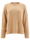ALLUDE ALLUDE SWEATER FEATURING RIBBED HEM AND CUFFS